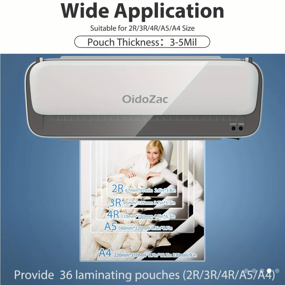 11 in 1 Multifunctional White and Black Paper Cutter and laminating machine - Picture 4 of 9
